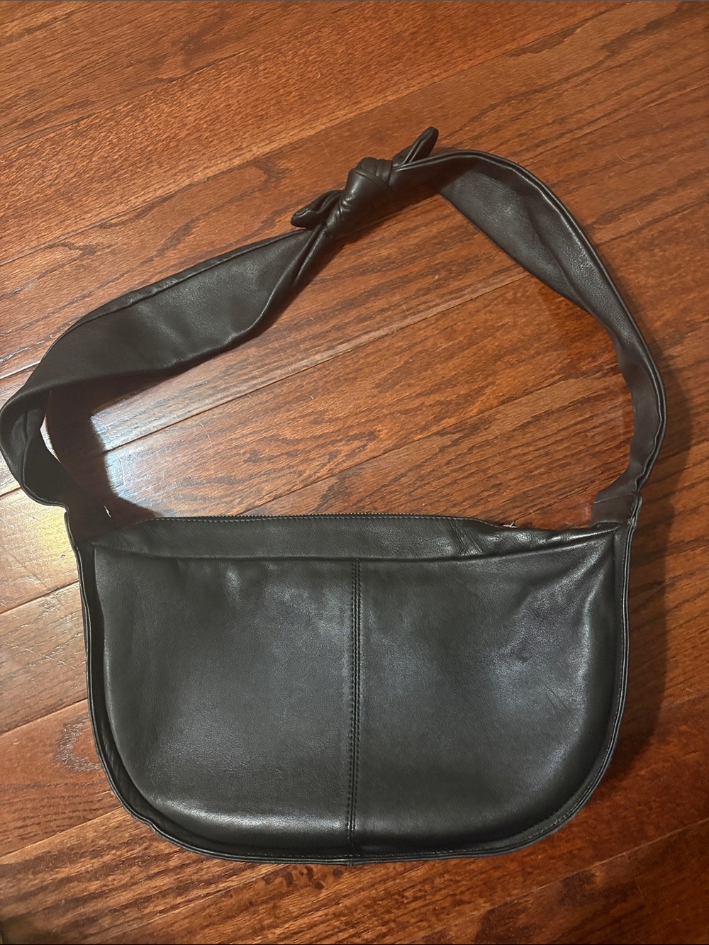 Topshop Slouchy Shoulder Bag with Knot Handle